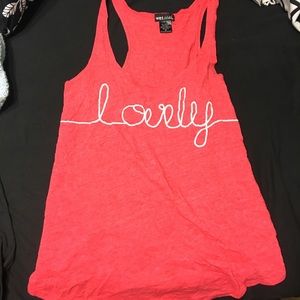 Wet seal tank top